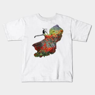 Dance in flowers Kids T-Shirt